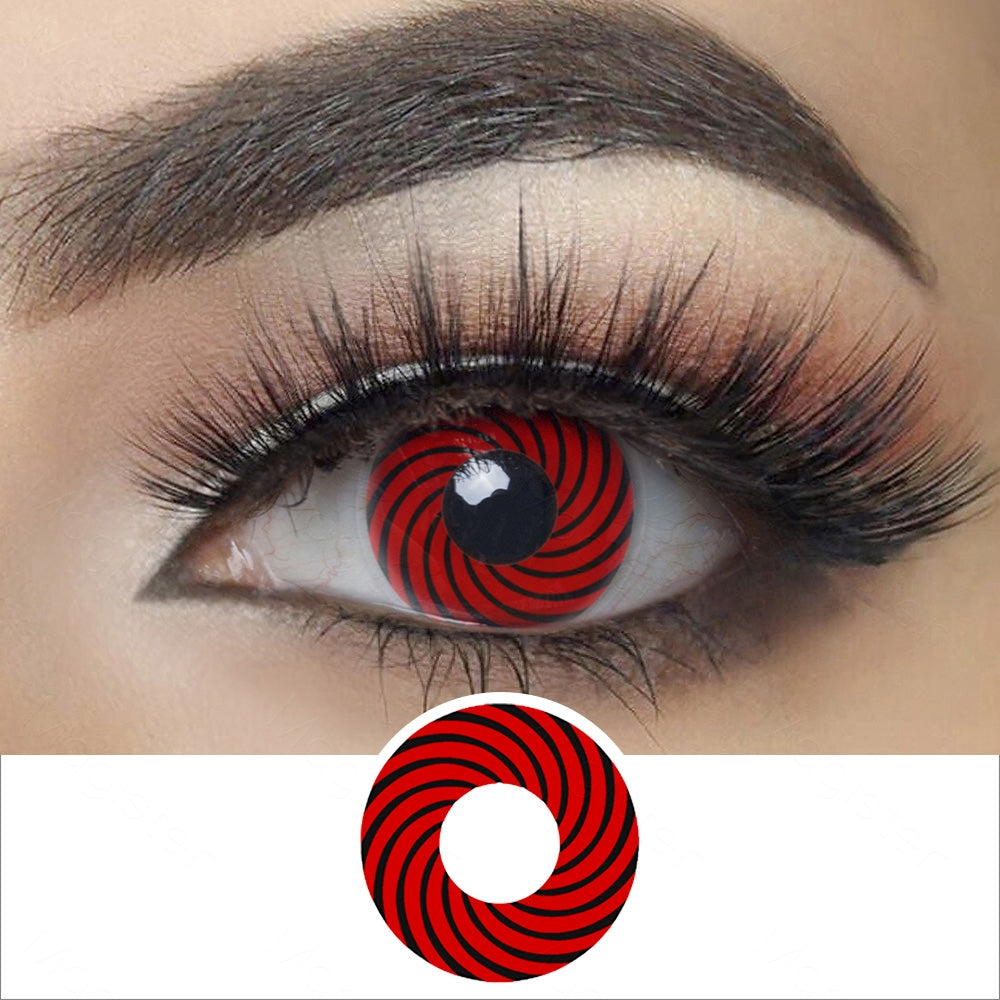 Reddish Black Spiral
