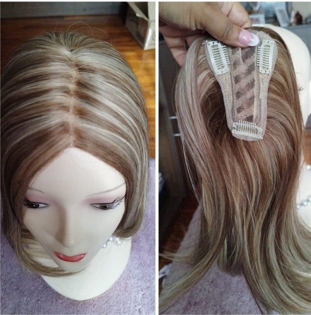 Topper Fibra sintetica con rayitos
