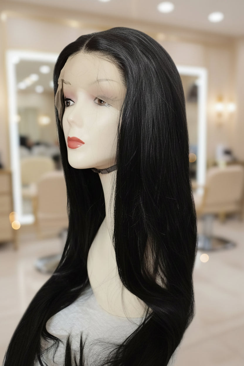 Peluca Natural de Cabello 100% Humano Lacia 70 cm