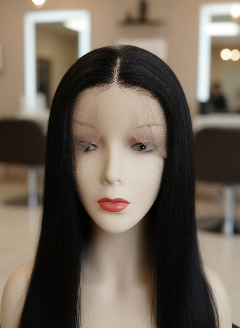 Peluca Natural de Cabello 100% Humano Lacia 70 cm