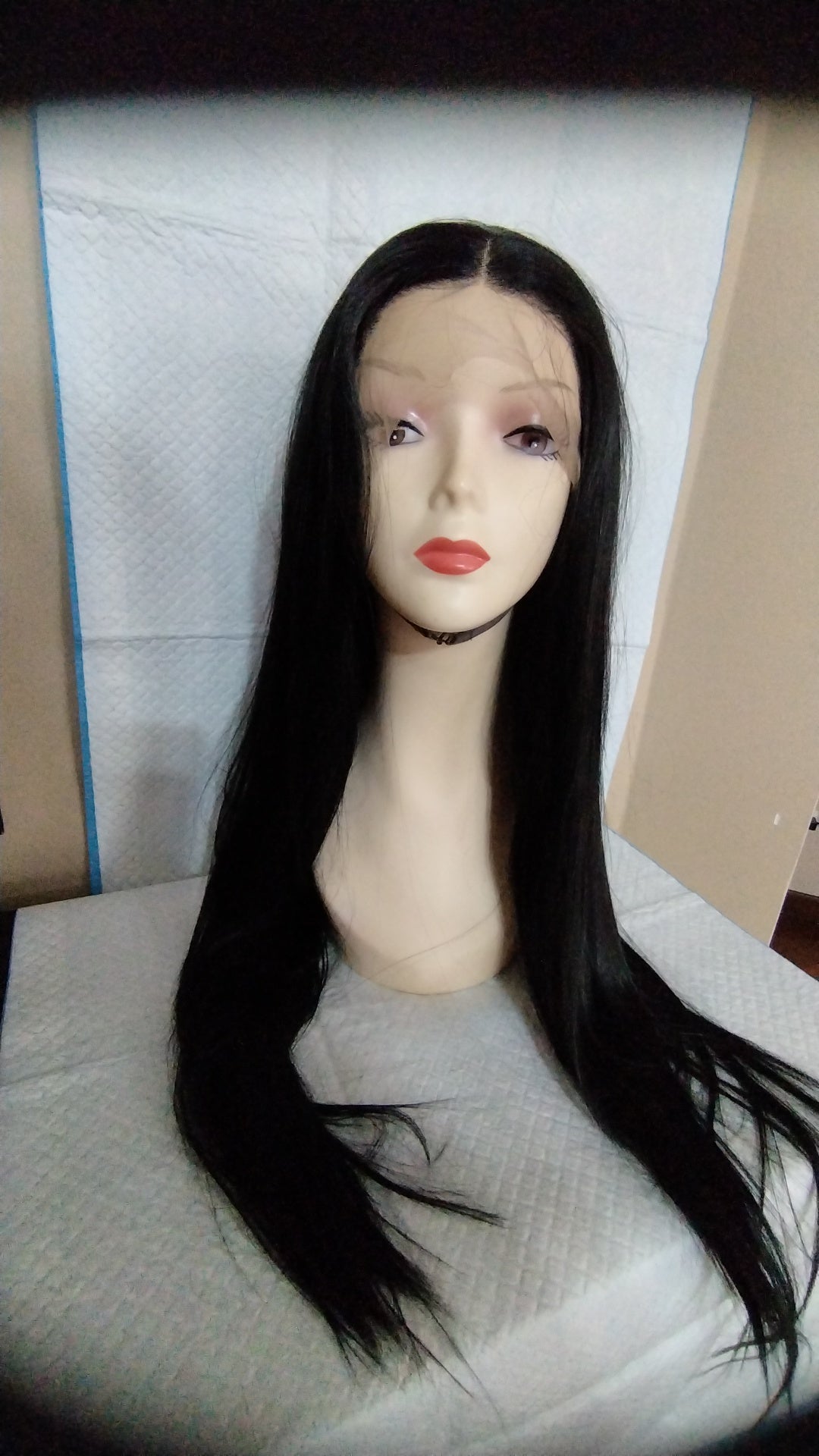 Peluca Natural de Cabello 100% Humano Lacia 70 cm