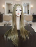 Peluca Sintética Lacia Rubio Ceniza Lace Front