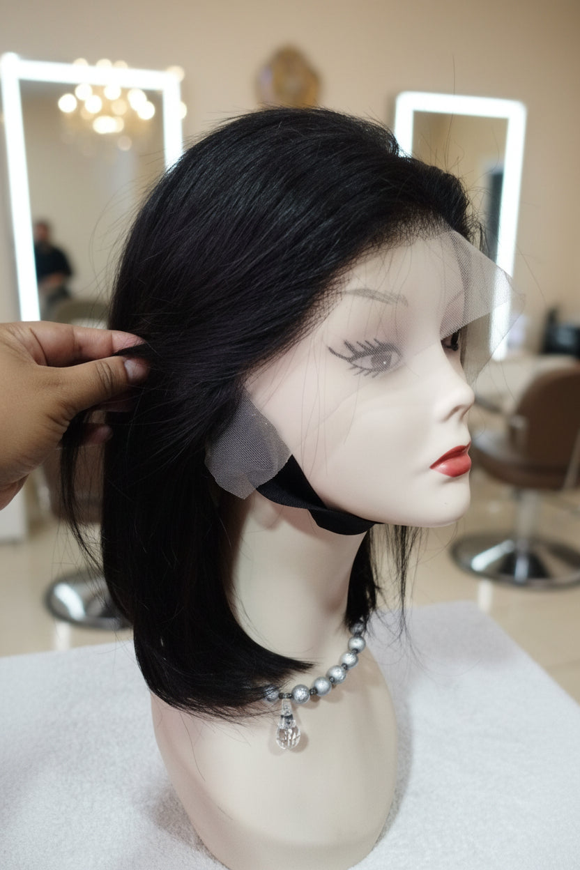 Peluca Natural Corte Melena Bob
