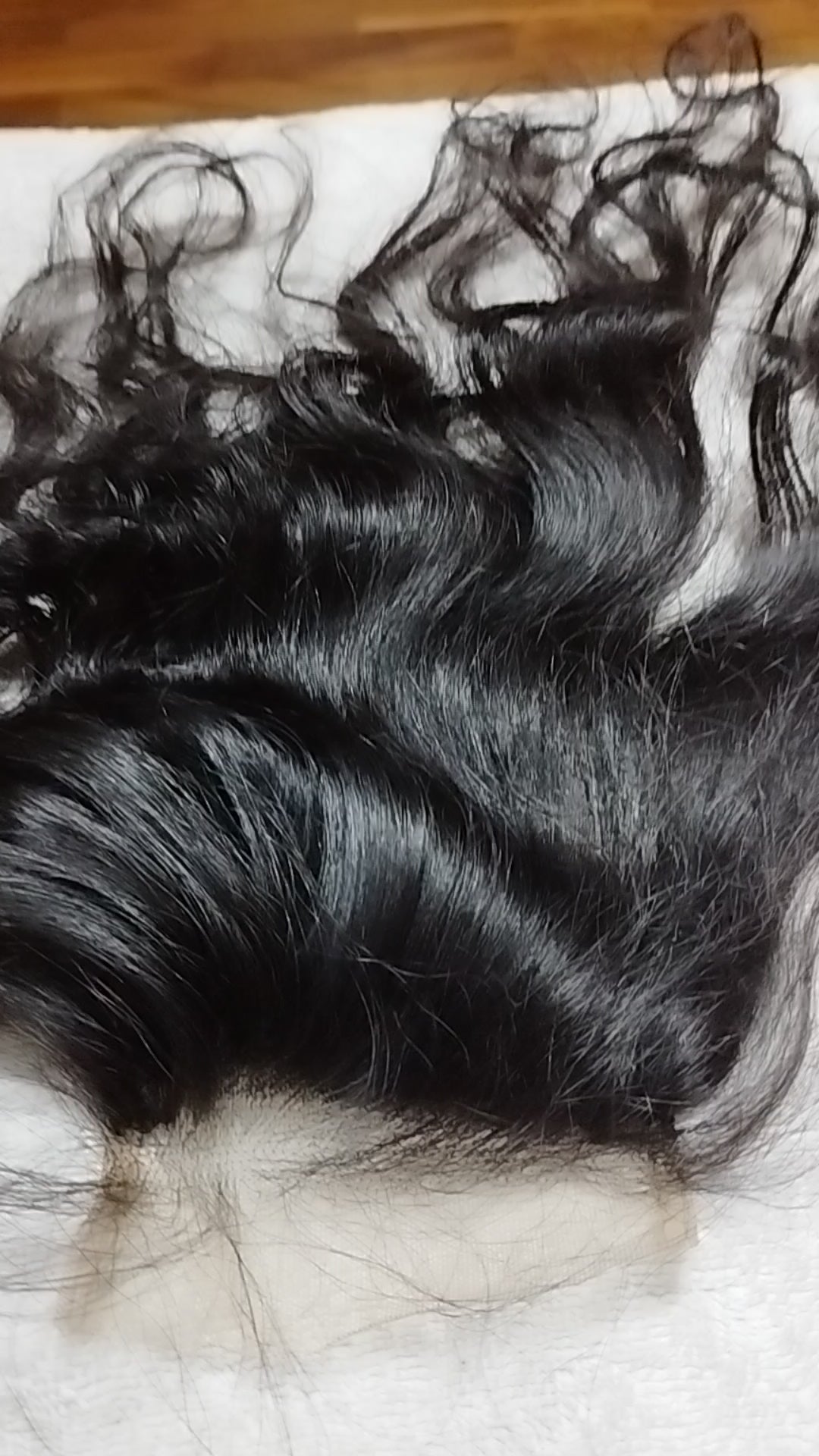 Topper 100% natural color negro lace Front